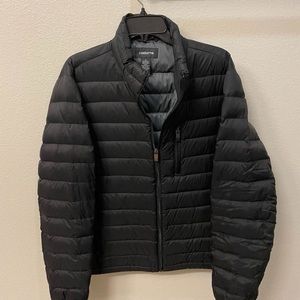 black Claiborne puffer jacket